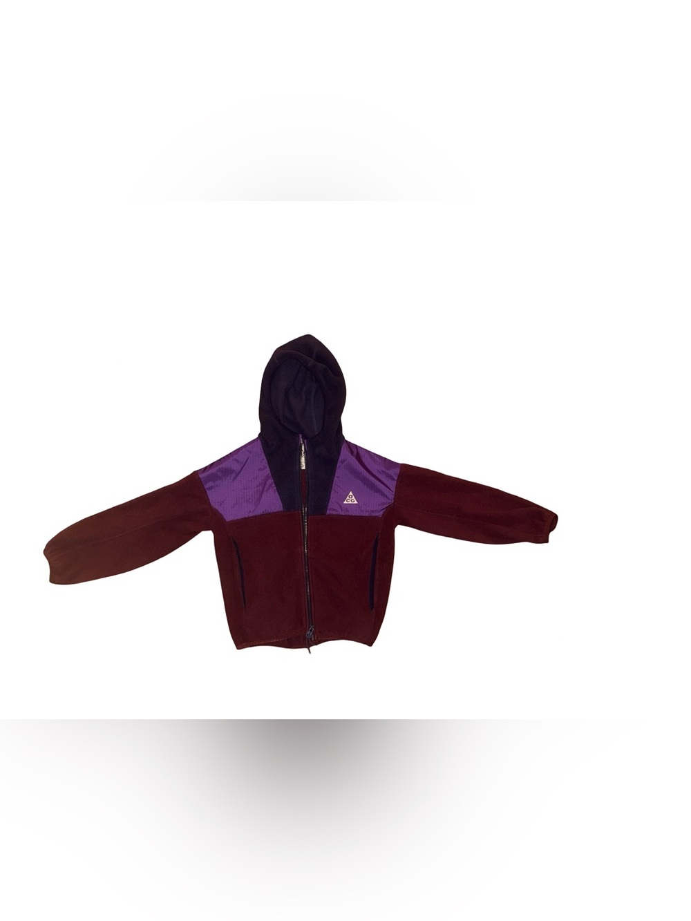 Nike Kids' ACG Wolf Tree Polartec Full-Zip Hoodie size small